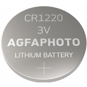 AgfaPhoto batterij knoopcel CR1220 3V Extreme Lithium 5St.