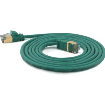 Wantec Patchkabel SSTP CAT7 Ste. CAT6a d=4mm 1,5m groen