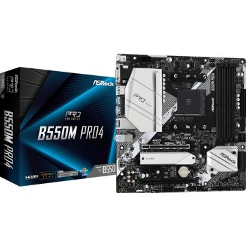ASROCK B550M Pro4 - Moederbord