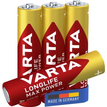 Alkaline Battery AAA 1.5 V Max Tech 4-Blister