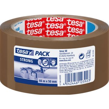 tesapack Strong 66m 50mm bruin -Packband-