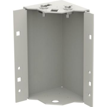 EFB 4 socketecken, fix, H=200 mm RAL7035, voor Behuizingserie P
