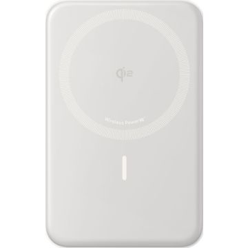 633 Magnetic Wireless Power Bank 10000mAh 15W with 27W USB C port White