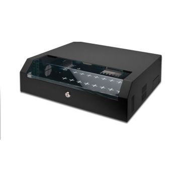 Digitus SoHo Slim Line DN-19 04U-PB - Mount cabinet