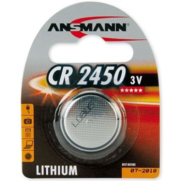 Lithium CR 2450, 3 V Battery