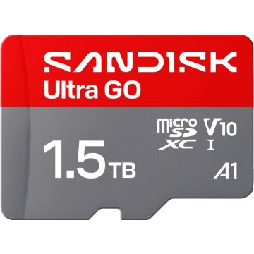 Sandisk Ultra GO microSD 1.5TB - Flashgeheugenkaart