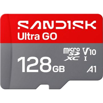 Sandisk Ultra GO microSD 128GB - Flashgeheugenkaart