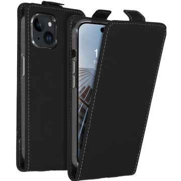 Accezz Flipcase iPhone 15 - Zwart