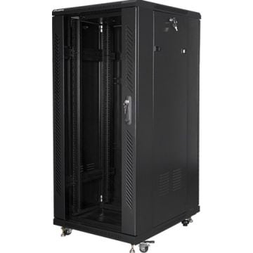 LANBERG 19" 27U 600X800 SCHWARZ LANBERG RACKMOUNT EINBAUSCHR