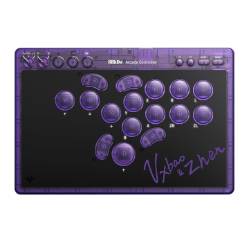 8BitDo Arcade Purple NSW/PC  - Controller