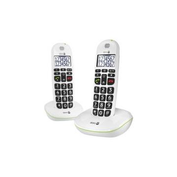 DORO PhoneEasy 110 Duo - Snoerloze telefoon met nummerherkenning/wachtstand