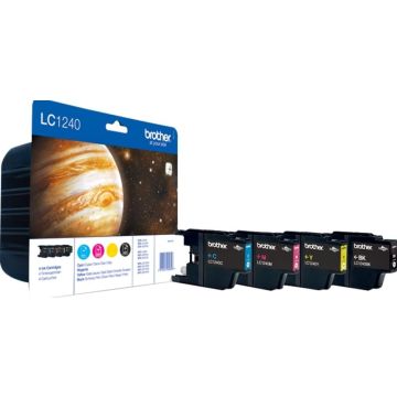 Brother LC1240 Value Pack - 4