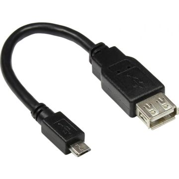 Good Connections USB2.0 Adapterk. OTG St-Micro B-A Bu 0,1m