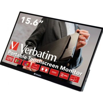 Verbatim PMT-15 - 15.6" Portable LED-monitor