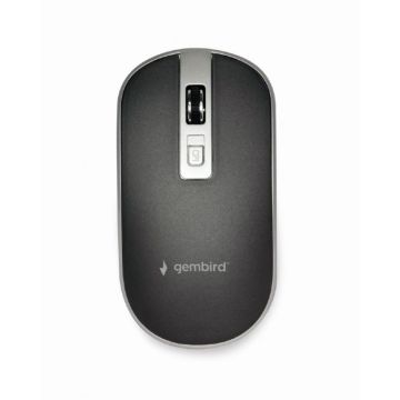 gembird Kabellose optische muis, zwart/zilver