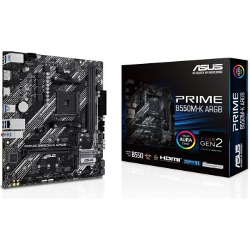 ASUS Prime B550M-K ARGB - Moederbord