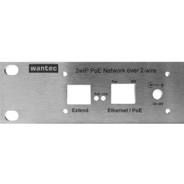 Wantec Montageplatte voor 1 Adapter der 2wIP D-Serie