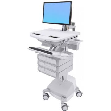 Ergotron StyleView Cart with LCD Arm, SLA Powered, 3 Drawers - Wagen (alleen opladen)