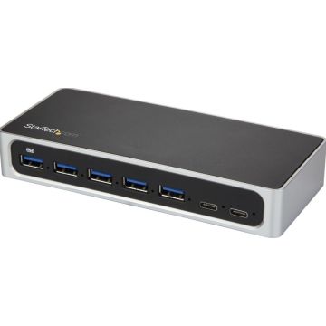 StarTech.com 7 Port USB-C Hub met Fast Charge poort - USB-C naar 5x USB-A 2x USB-C (USB 3.0 SuperSpeed 5Gbps)