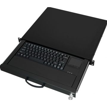 Equip keyboardschublade D-ASCII + Touchpad zwart
