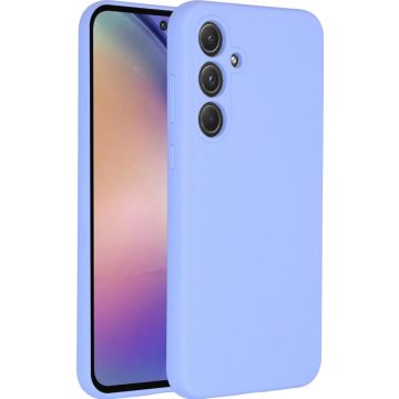 Accezz Liquid Silicone Backcover Samsung Galaxy A55 - Paars