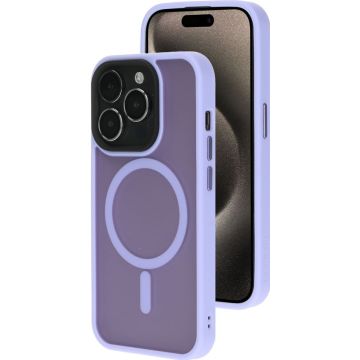 Hardcover met Corner Protection en geschikt voor MagSafe voordelen: + Transparante frosted afwerking: frisse uitstraling en tijdloos ontwerp + MagSafe geschikt: de ingebouwde magneet is geschikt voor alle Apple MagSafe accessoires en laders! + Impact prot