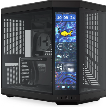 HYTE Y70 Touch Infinite Pitch Black - Behuizing