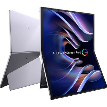 ASUS ZenScreen Fold OLED MQ17QH - Portable monitor