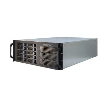 Inter-Tech 48.3cm IPC 4U-4410 4HE STORAGE zwart