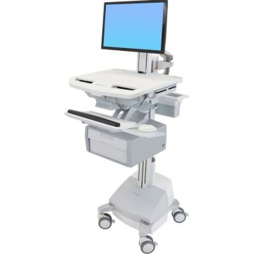 Ergotron StyleView Cart with LCD Pivot, SLA Powered, 1 Tall Drawer - Wagen