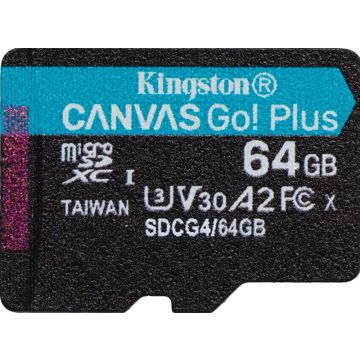 Kingston Canvas Go! Plus Gen 4 64GB - Flashgeheugenkaart
