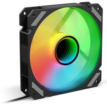 Sharkoon Shark Mirror PWM RGB Black - Ventilator