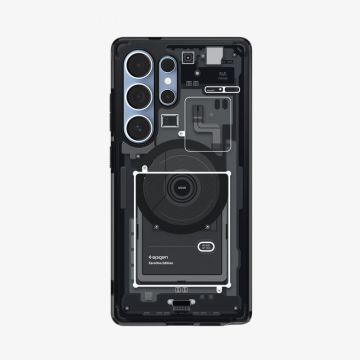 Spigen Gal S25 Ultra UltrHybr MF ZrOn Bl
