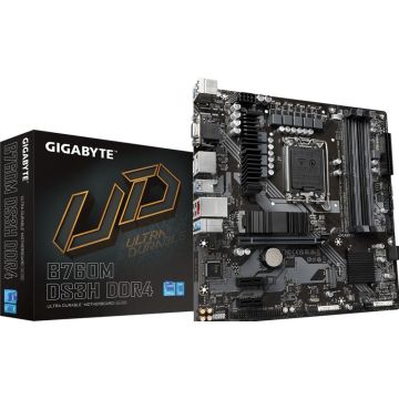 GIGABYTE B760M DS3H DDR4 - Moederbord