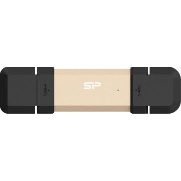 Silicon Power 1TB USB Stick USB Typ A+C 1050/850MB`s gold