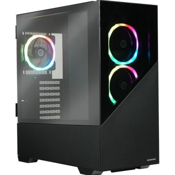Behuizing Enermax K8 ARGB TowerGehäuse zwart Seitenfenster