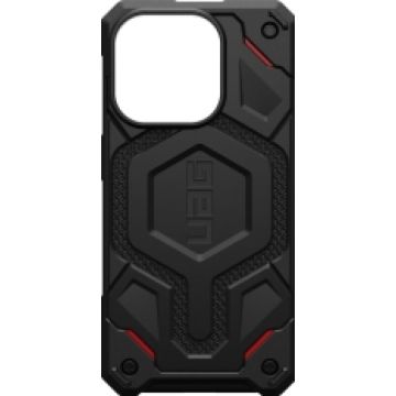 UAG Monarch Pro Kevlar Series Rugged Case for Apple iPhone 15 Pro [6.1-in] - Monarch Pro Kevlar Black