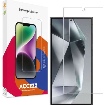 Accezz Gehard Glas Screenprotector Samsung Galaxy S24 Ultra - Transparant