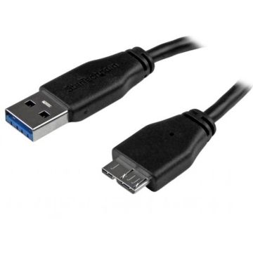 StarTech.com Dunne micro USB 3.0-kabel - 3 m
