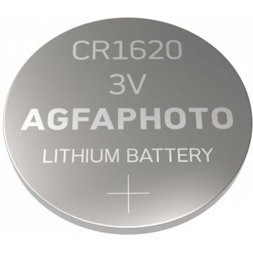 AgfaPhoto batterij knoopcel CR1620 3V Extreme Lithium 5St.