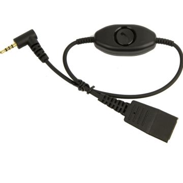Jabra Quick Disconnect (QD) naar 2.5 mm Jack - Hoofdtelefoon adapter