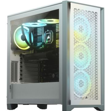 Corsair 4000D Airflow Tempered Glass Wit - Midtowermodel