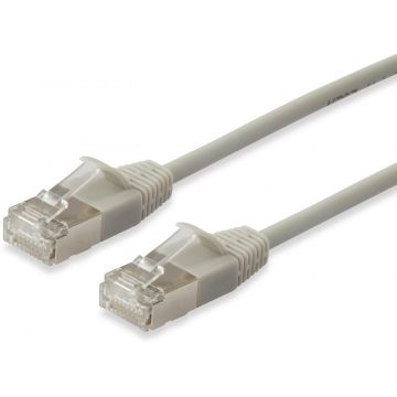 Equip Patchkabel Cat6A S/FTP 2xRJ45 15.00m beige(SSTP) Slim