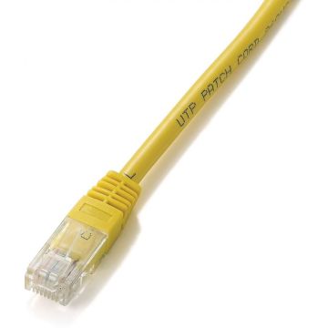 Equip 825464 Patch cable [5m, U/UTP, Cat5e, yellow]