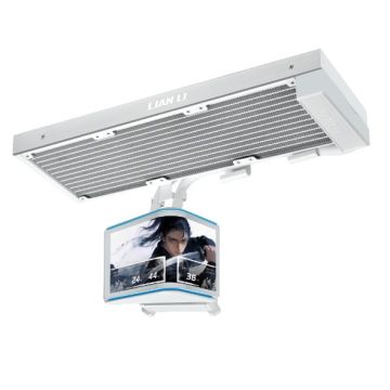 Lian Li HydroShift II OLED Curved 360 Fanless White - Waterkoeler