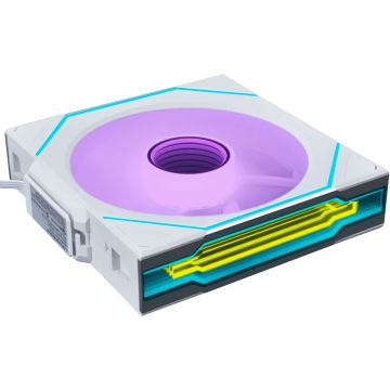  Lian Li Uni Fan SL-INF 120 Wireless Reverse Blade White - Ventilator