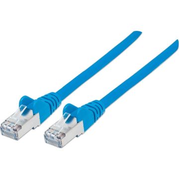 Intellinet Patchkabel RJ45 S/FTP Cat6 koper LSOH 10m blauw