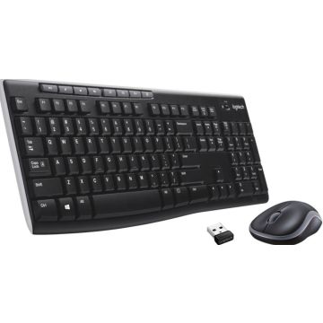 Logitech Wireless Combo MK270 - Toetsenbord en muis set
