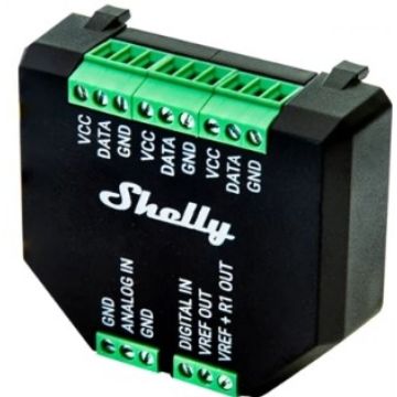 Shelly  Plus Add-on - Schakelaar temperatuursensor voor binnen en buiten