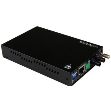 StarTech.com 10100 Mbit Multi-Mode Glasvezel Converter ST 2 km - Glasvezel mediaconverter